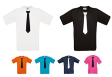 Shirt mit krawatte - t-shirt,