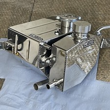 Ford Escort RS2000 Ausgleichsbehälter Servolenkung MK5 Mk6 Spiegel Poliert Alu