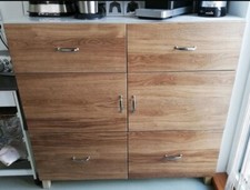 IKEA BESTA Küche/Wohnzimmer Holz Eicheneffekt