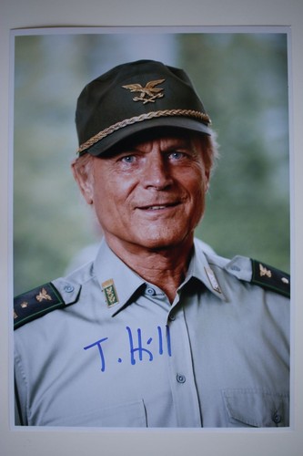 Terence hill signed 20x30cm - signed,