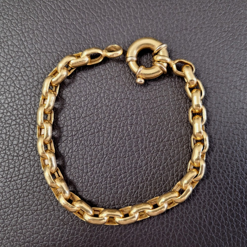 Anker armband 750 gelbgold - gelbgold,