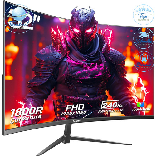 Gaming monitor zoll curved - gaming, 32