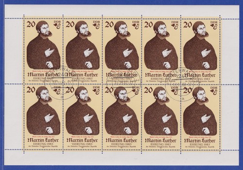 Ddr 1982 martin luther nr - martin,
