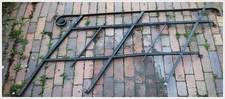 ♛ Treppen Geländer Eisen  für Außen Handlauf 1900 Schlesien♛