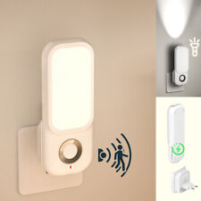 LED Steckdosen Nachtlicht Taschenlampe Wandleuchte Mit Bewegungsmelder