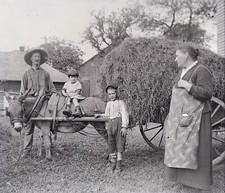 Frankreich Famille Bauern