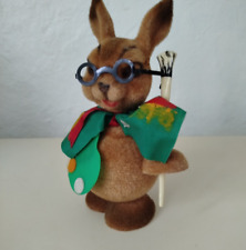 Alter Osterhase, Meister Lampe,  Pappmache Candy Container Füll Box antik