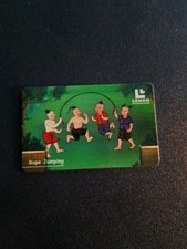 International Phonecard 500 Bath Thailand - Rape Jumping - Lenso Phonecard gebr.