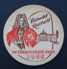 Alter Bierdeckel RASTATT im