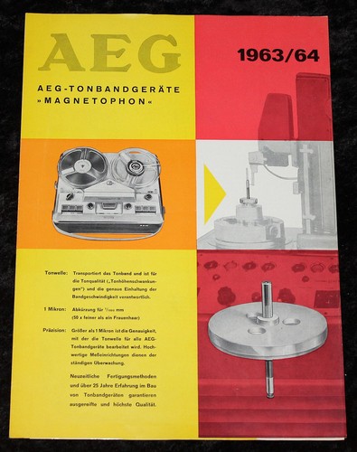 Aeg tonbandgeräte - aeg, "