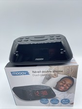 Uhrenradio 477003 - Radiowecker Schlummerfunktion - Sleeptimer Roter Zeitanze...