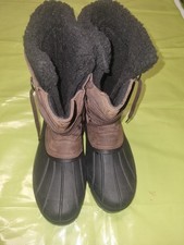 Top Parforce Winter-Thermostiefel Winterstiefel Herren Größe 45 Braun/Schwarz  