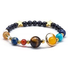 Sonnensystem Perlenarmband 9