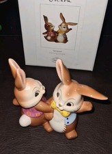 Goebel Hübsches Tanzpaar Osterhasen Porzellanfigur OVP Neu Sammeln Ostern