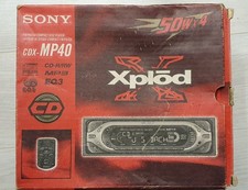Autoradio Sony XPLOD CDX-MP40 50Wx4