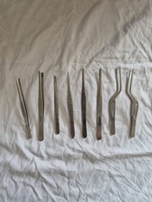 Chirurg. Pinzetten Edelstahl– Leibinger, Avedena, Phlogenzym– sehr guter Zustand