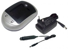 Ladegerät + Kfz-Ladekabel