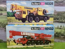 Kibri 10328 10132 H0 Bausatz 2 Stk Liebherr Mobilkran OVP (VH) C1088