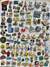 Pin-Sammlung * ca. 230 Pins * Musicals, Lebensmittelmarken, Bon Jovi, BVB…