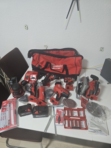 Milwaukee m18 18v - milwaukee, werkzeug-set
