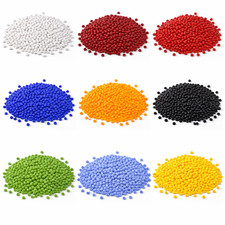 Rocailles Perlen Opak 2mm 3mm