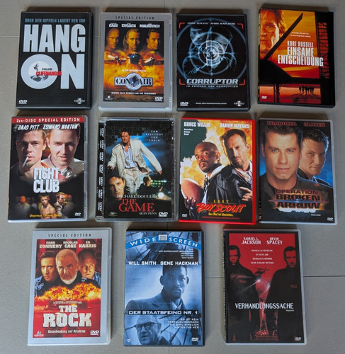 Kult action thriller dvd - action,