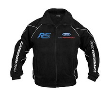 Ford RS Fleece jacke Motor Sport Jacket, gestickten Logos, Größe S-XXXL