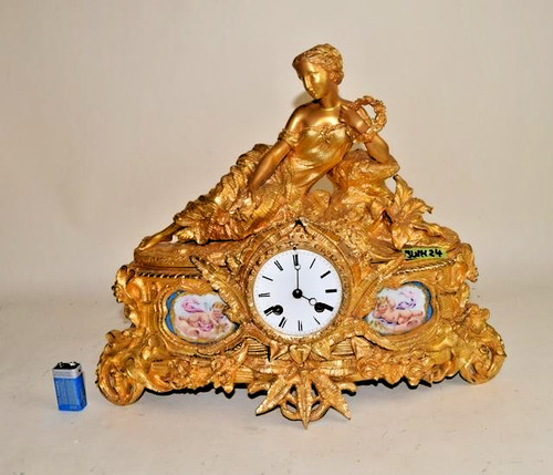 Französische kaminuhr dame - französische,