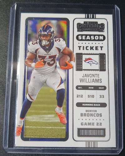 Javonte williams contenders - williams,