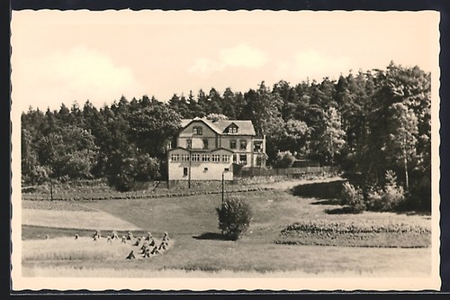 Ansichtskarte hetzdorf bei - ansichtskarte,