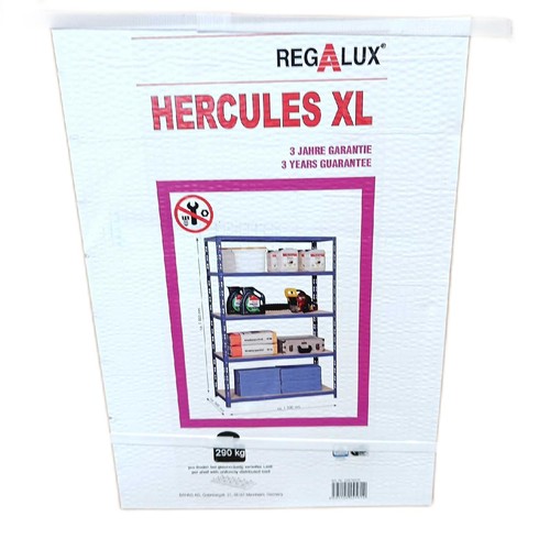 Regalux metall schwerlastregal - regalux, metall-schwerlastregal