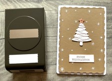 Stampin Up Handstanze *Abreiss-Etikett* Stanze Label Punch