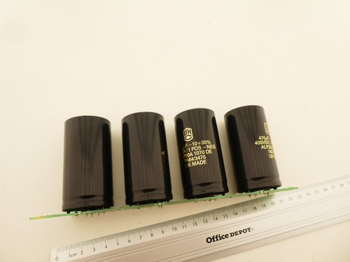 Pin elko kondensator radial - 5-pin,