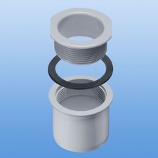 PVC-Schraubstutzen DN50