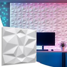 25qm/100 Stück 3D Wandpaneele Deckenpaneele Platten Paneele Diamant Polystyrol