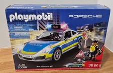 PLAYMOBIL 70066 City Action Porsche 911 Carrera 4S Police Ovp  3710