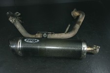 Yamaha YZF-R 125 RE06 HURRIC Auspuff SlipOn Krümmer gebr. 4477b