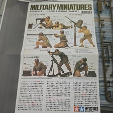  Tamiya 35086  1:35 - Military Miniatures US Gun & Mortar Team Teilweise Bemalt
