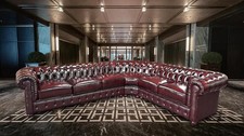 Luxus Chesterfield XL Ecksofa