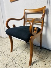 1 Englischer Schreibtischstuhl Esszimmerstuhl Sessel England  Stuhl Vintage 1v2