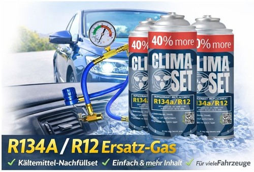 Klima r134a r12 ersatzgas ac - r134a,