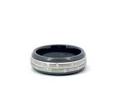 Schwarz Edelstahl Keramik 8mm