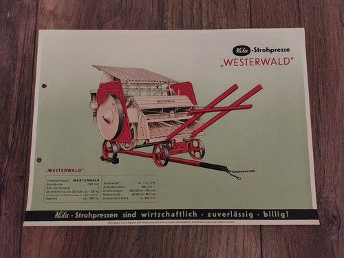 Original prospekt ködel - ködel, &