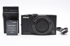 [Fast neuwertig] Nikon COOLPIX S8200 16,1-MP-Kompaktdigitalkamera schwarz...