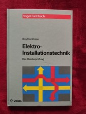 Elektro-Installationstechnik-Vogel Fachbuch (neuwertig) 781-6