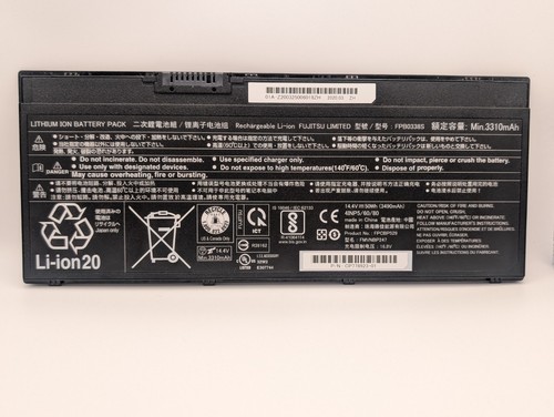 Original fujitsu akku - fujitsu, lifebook