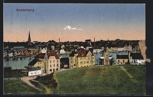 Sonderborg teilansicht - sonderborg,,