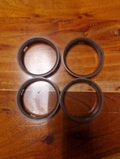 4x SET Zentrierringe Distanzringe   72,6 mm x 66,6 mm braun für Alufelgen