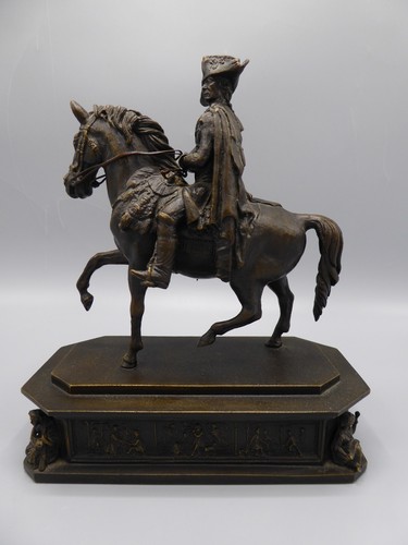 Bronzefigur friedrich der - friedrich,