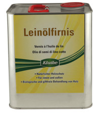Leinöl Firnis Holzgrund